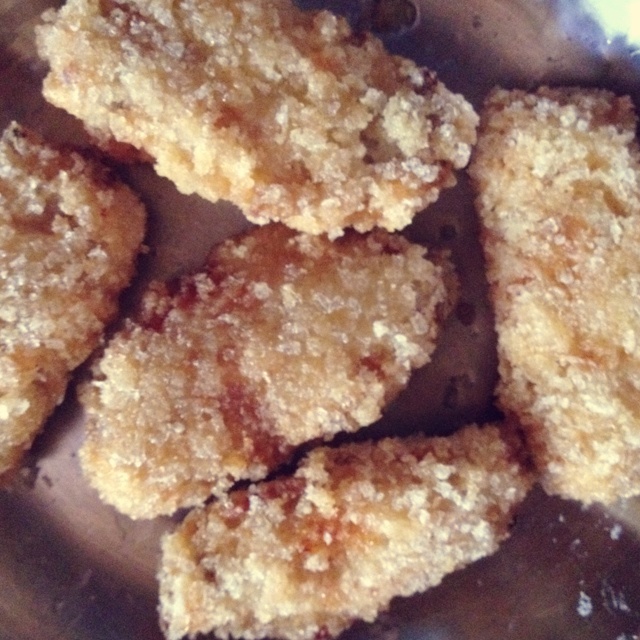 面包糠炸鸡翅