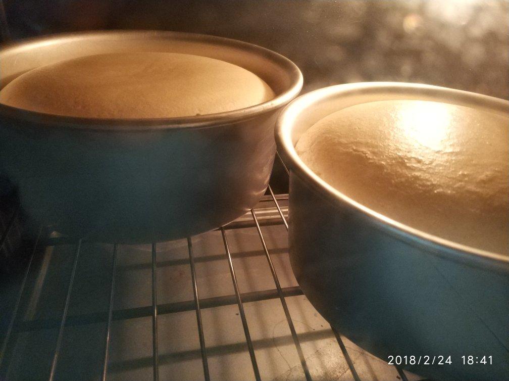 八寸戚风蛋糕