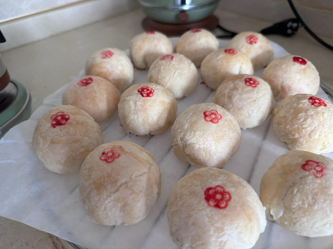 苏式榨菜鲜肉月饼