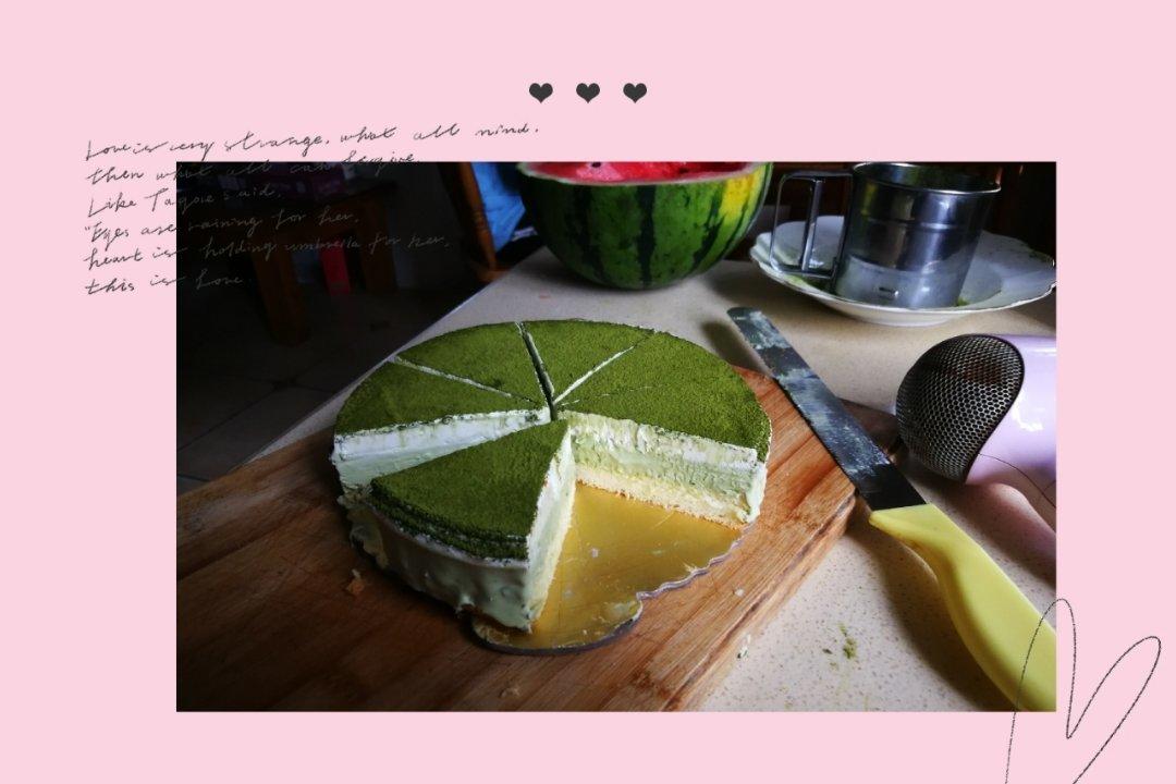 抹茶雪域蛋糕