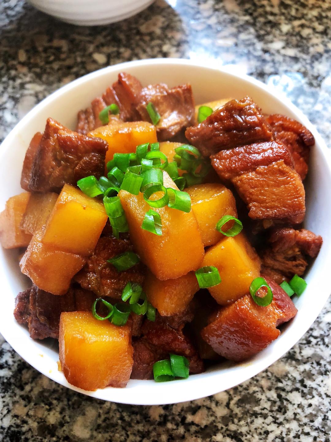 红烧肉，少油不腻版