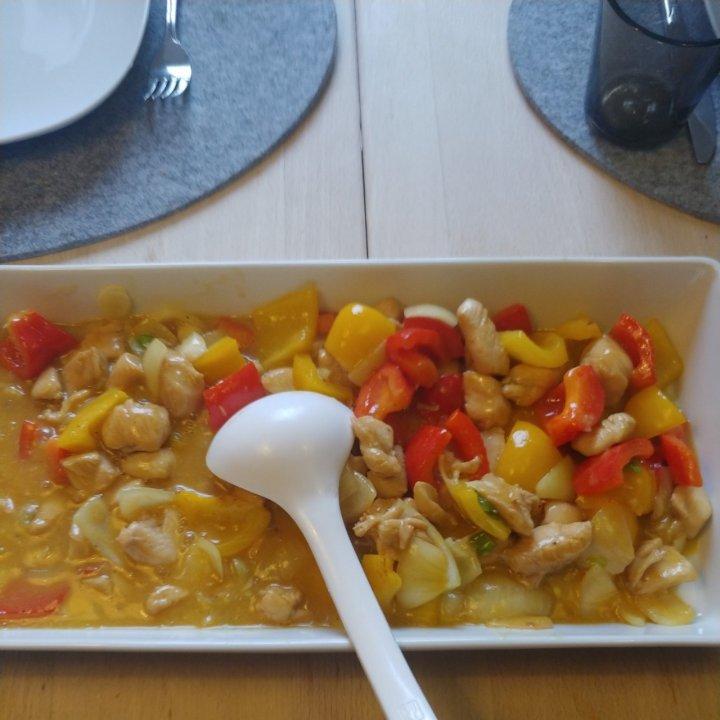青椒炒鸡肉丨炒完能再多吃两碗饭