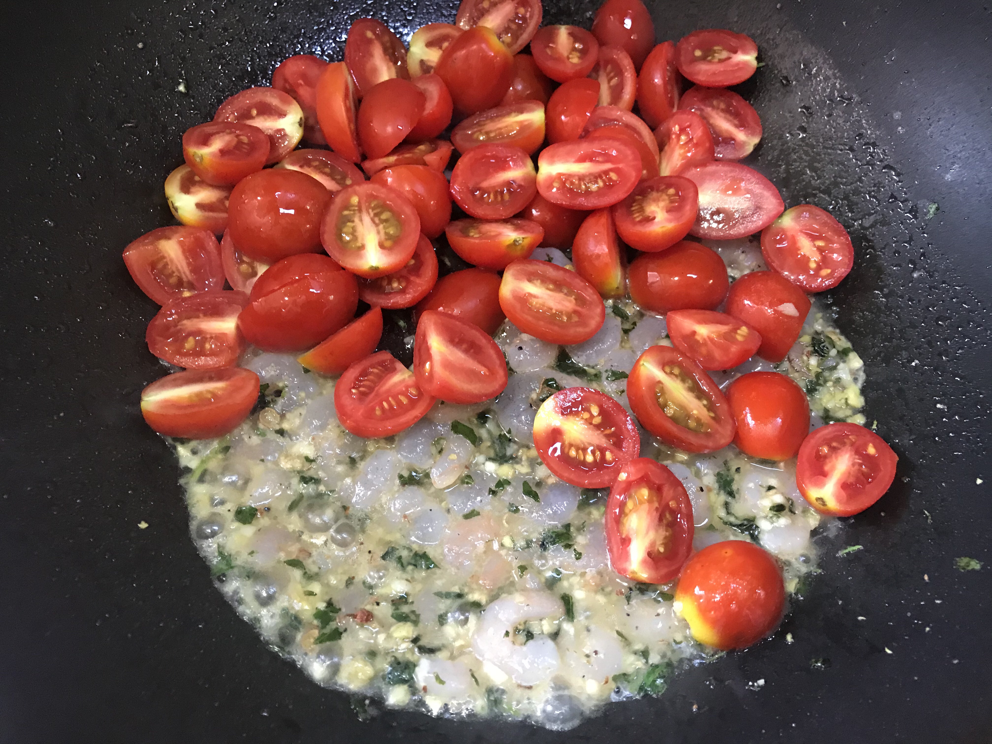 🦐番茄豆子烩虾的做法 步骤9