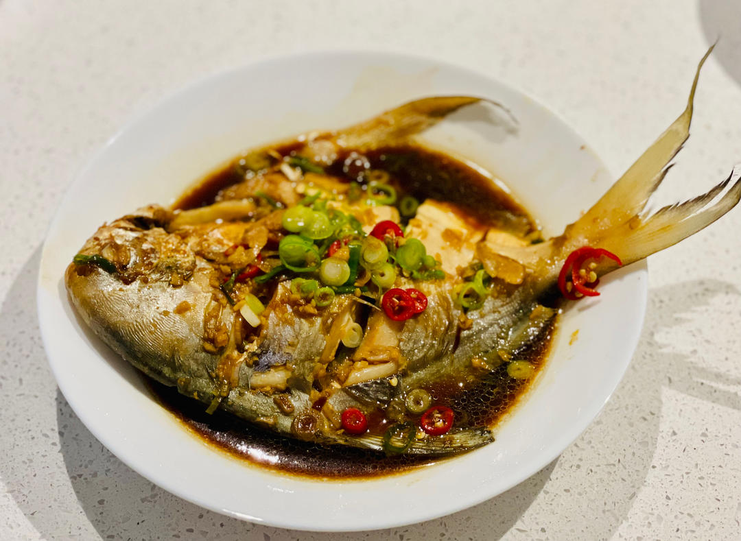 红烧鲳鱼
