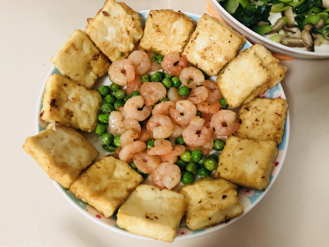 虾仁豆腐