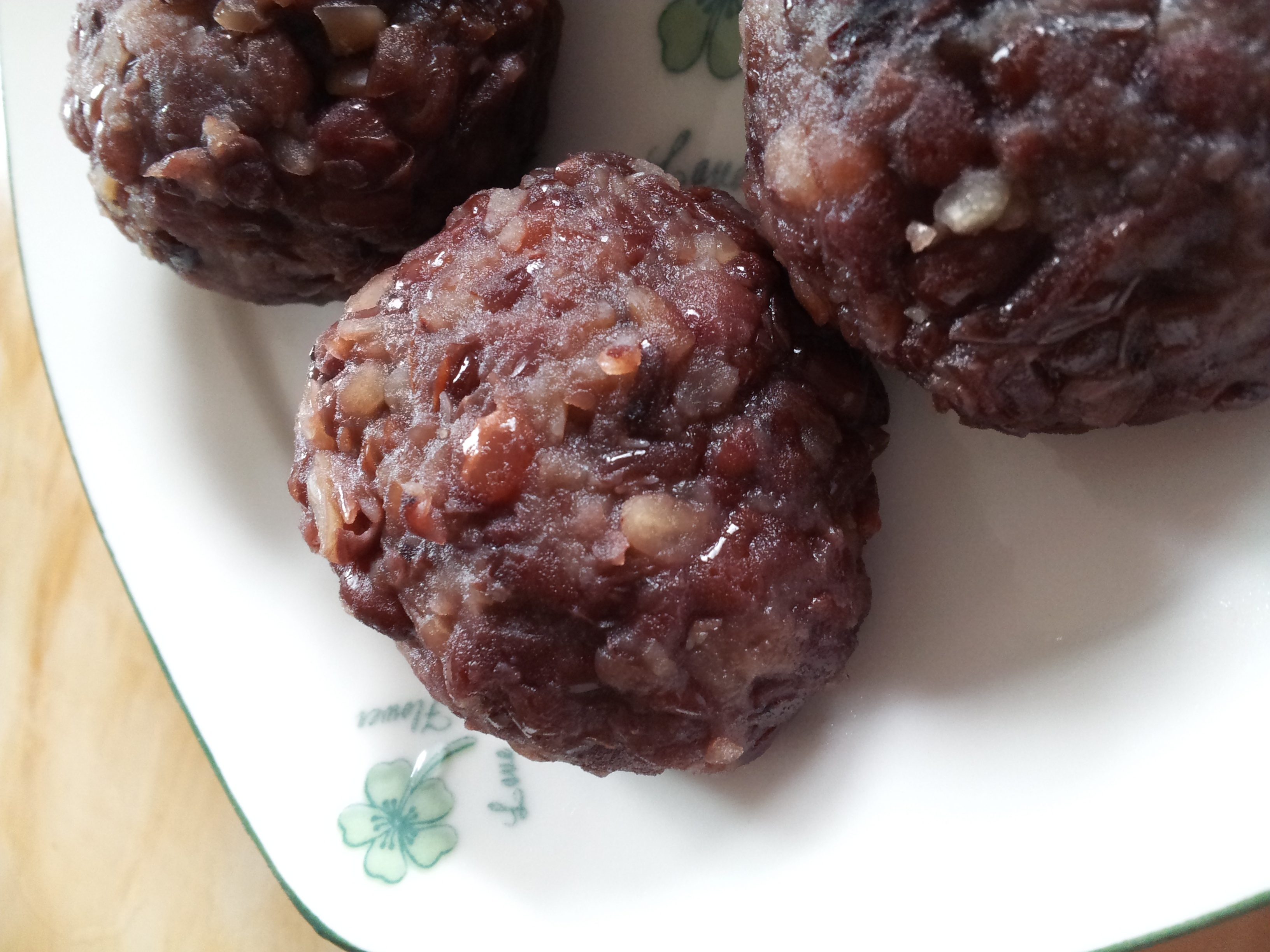 cathysi做的饭岛奈美的红豆萩饼