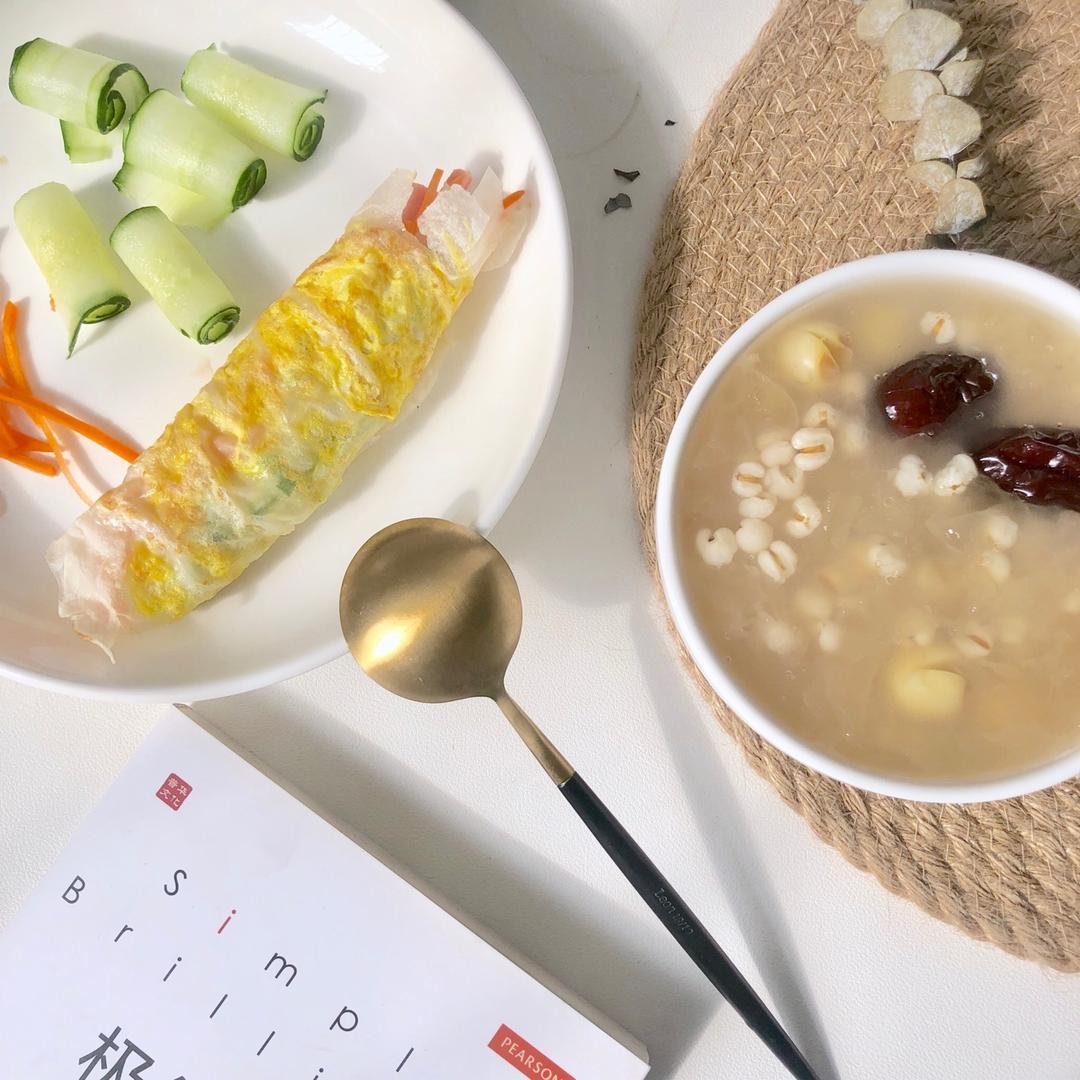 薏仁莲子银耳羹
