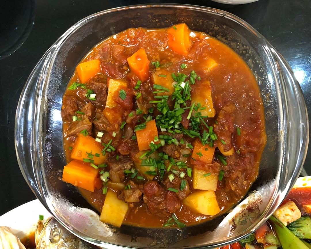 土豆炖牛肉