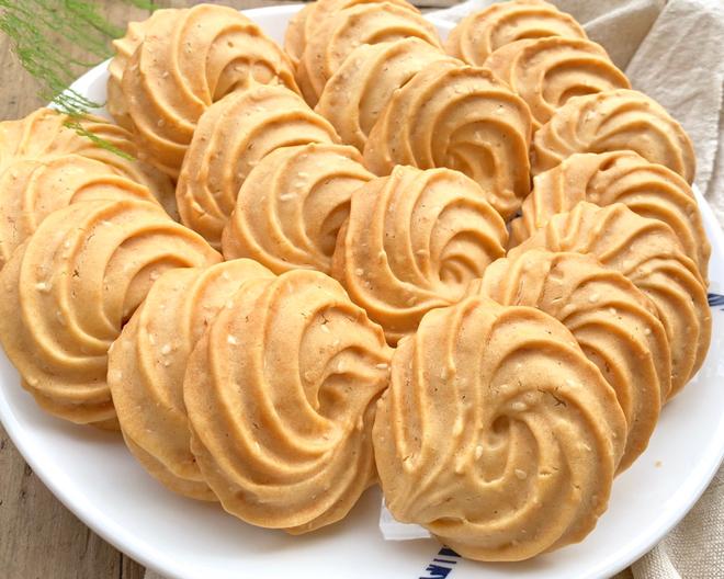 曲奇饼干【玉米油柠檬曲奇饼干】没有黄油也可以制作出好吃的曲奇饼干的做法