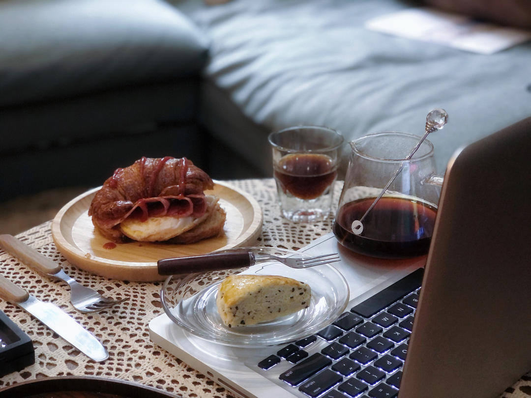 酵母版黑芝麻司康