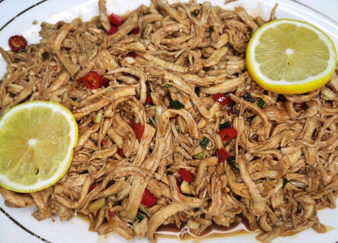 ✅ 第6道快手低脂菜✨清爽美味的柠檬鸡丝🍋鸡胸肉满分吃法💯