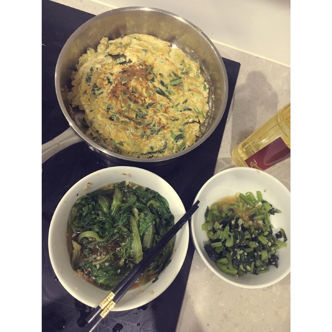 白灼生菜