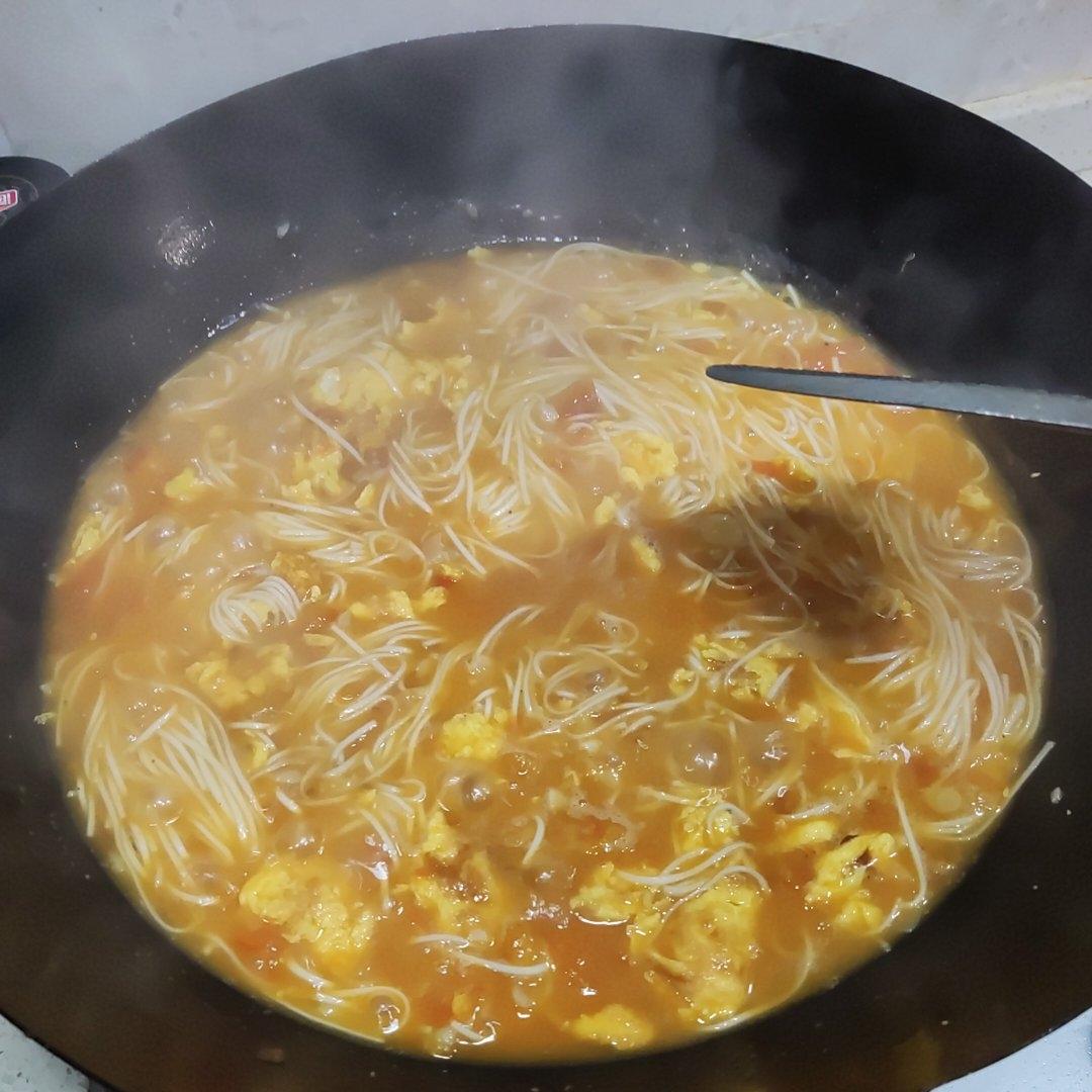 汤都要喝光的西红柿鸡蛋面
