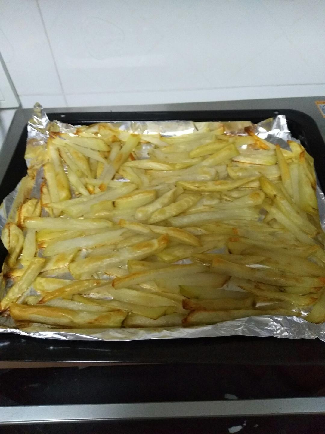烤箱版薯条