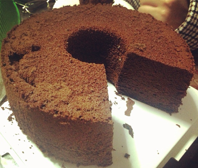 巧克力戚风蛋糕