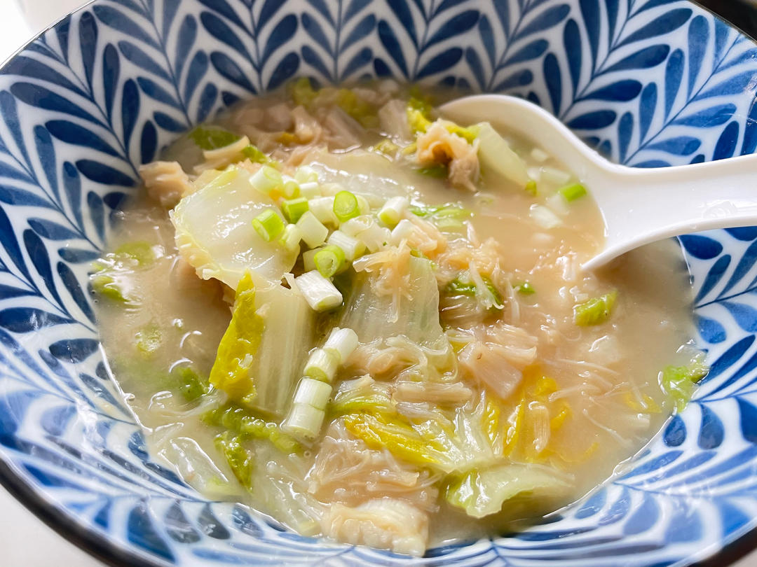 干贝浓汁烩娃娃菜