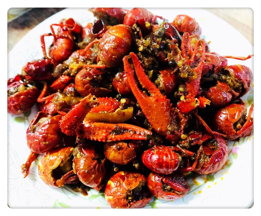 麻辣炒虾尾