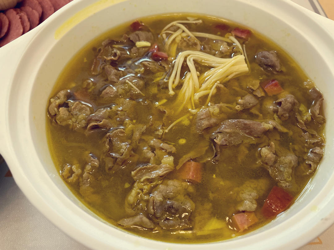 简易版金汤肥牛