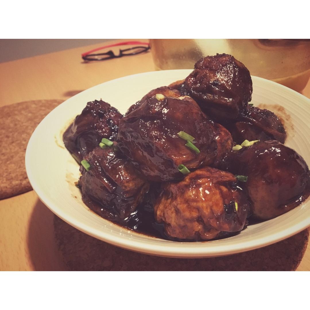 油面筋酿肉