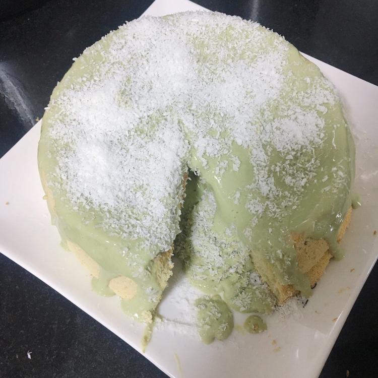 抹茶雪崩爆浆蛋糕