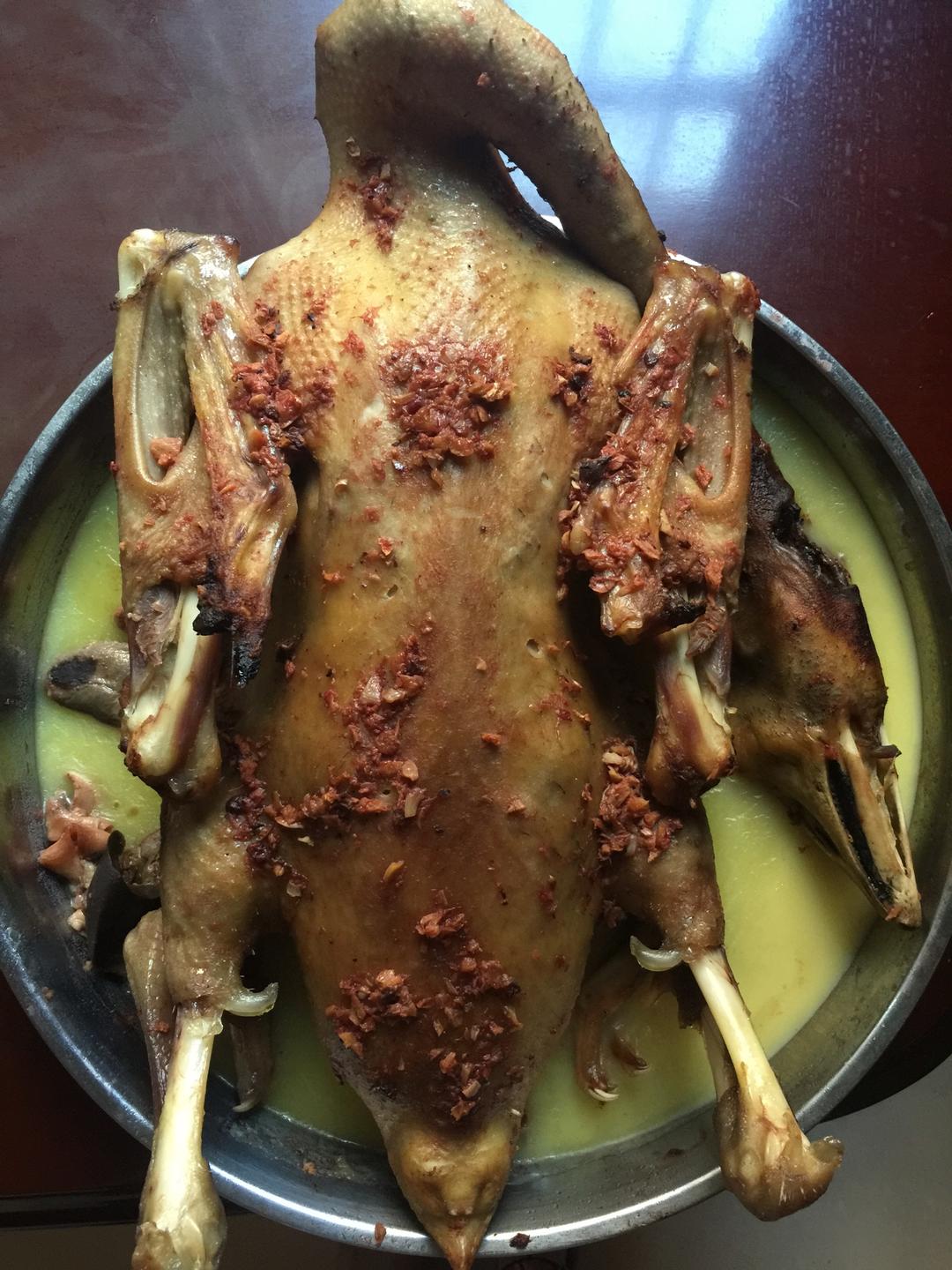 特色年夜饭,顺德辽蒸鹅的做法
