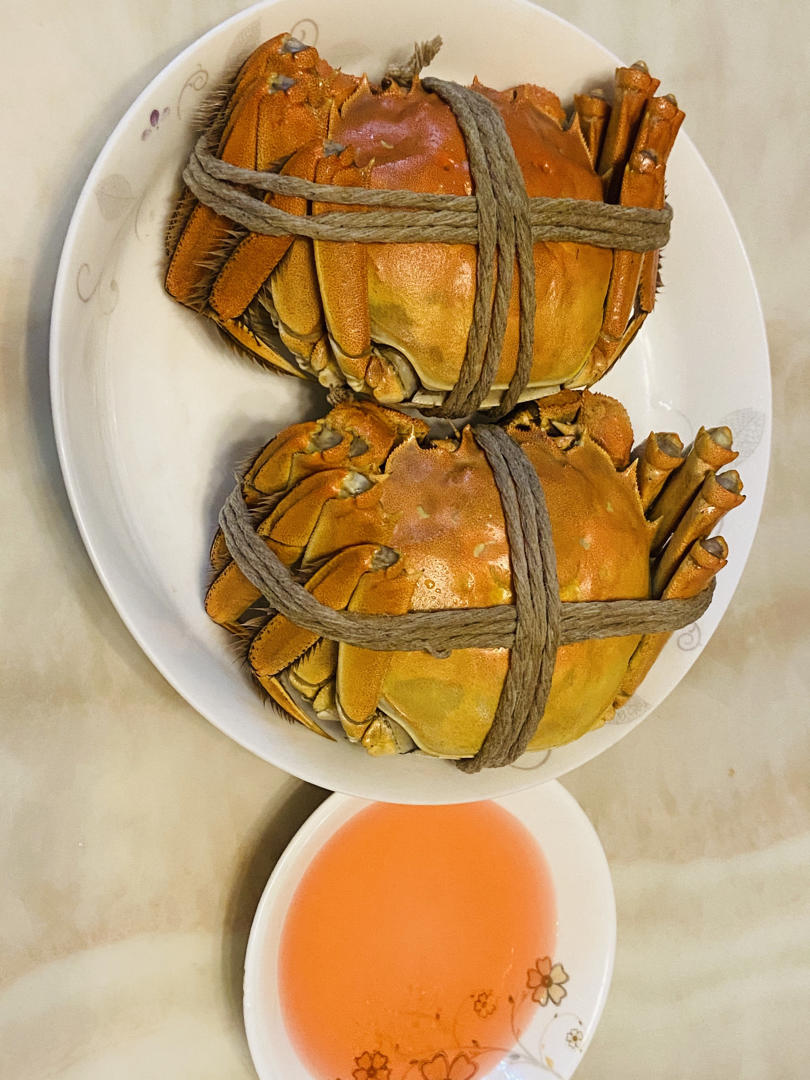 清蒸大闸蟹