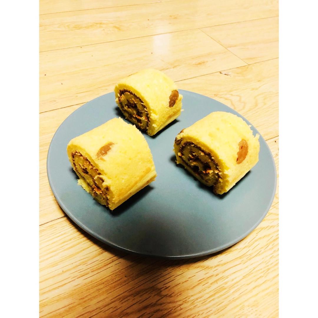 原味蛋糕卷