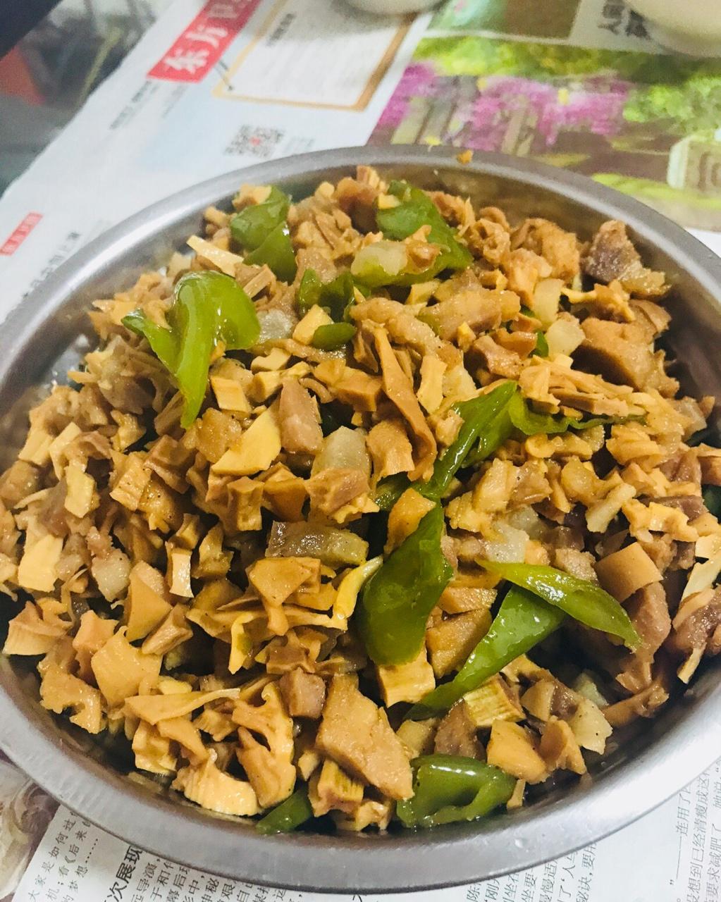 笋干肉末（包子馅）