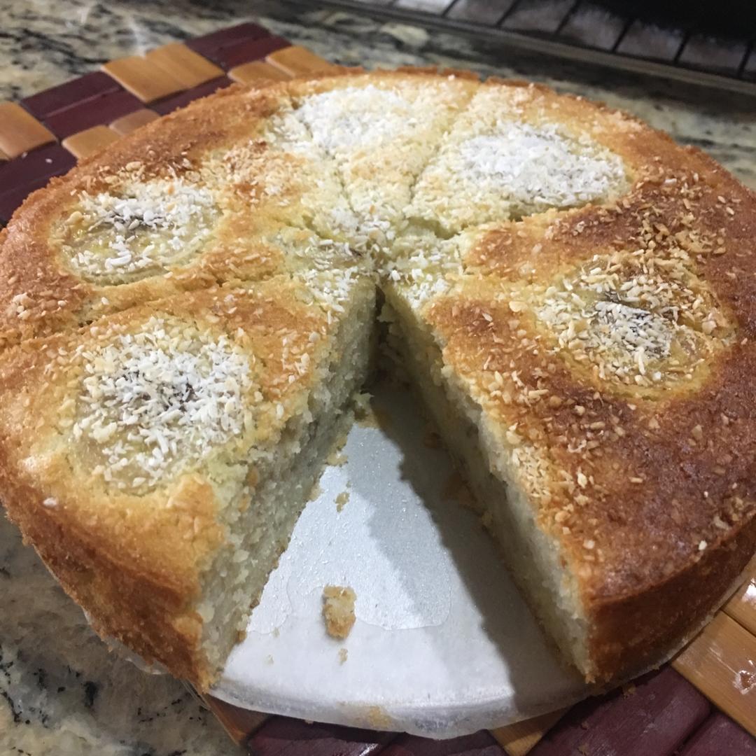香蕉椰蓉蛋糕
