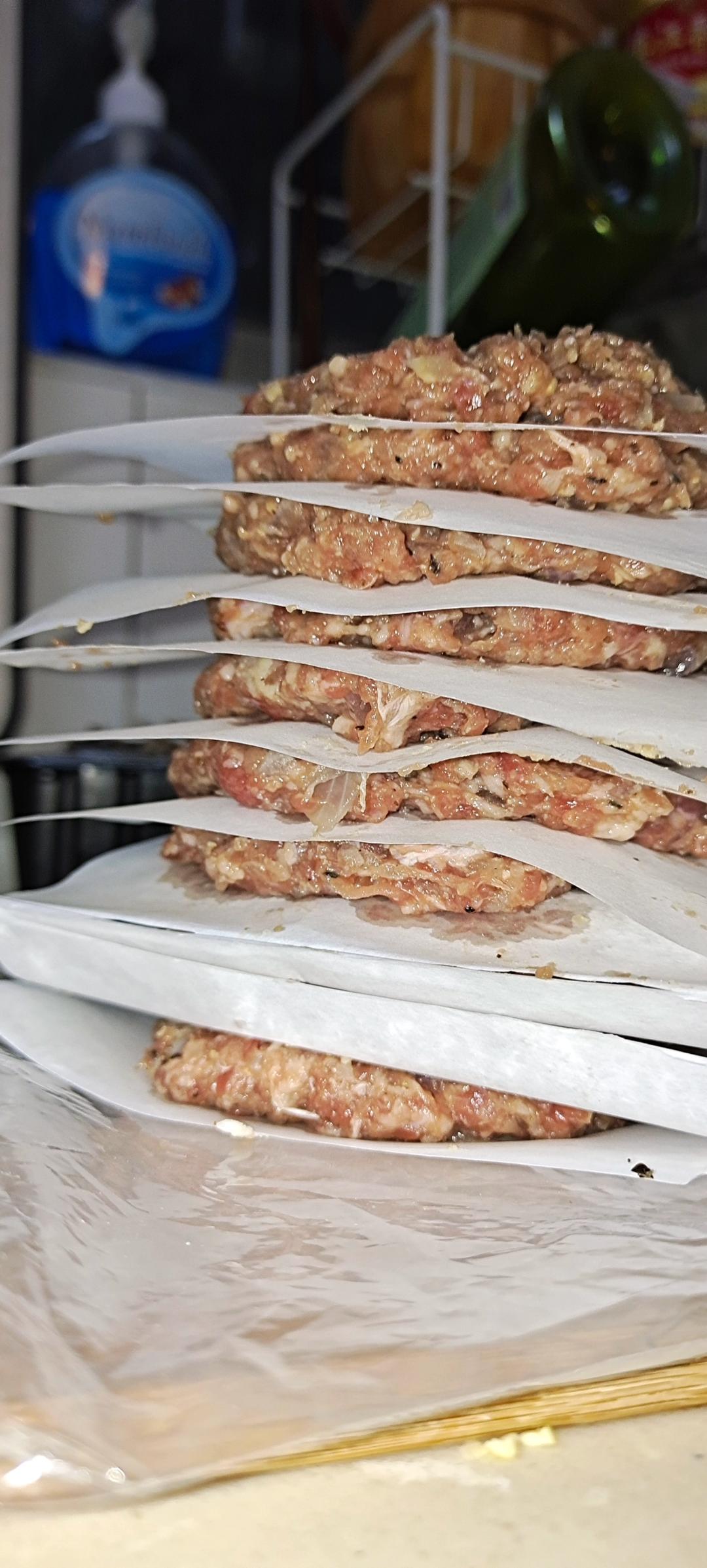 快手汉堡牛肉饼🍔