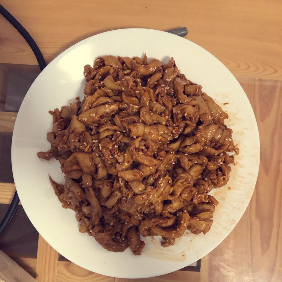 烧烤风味炒面筋