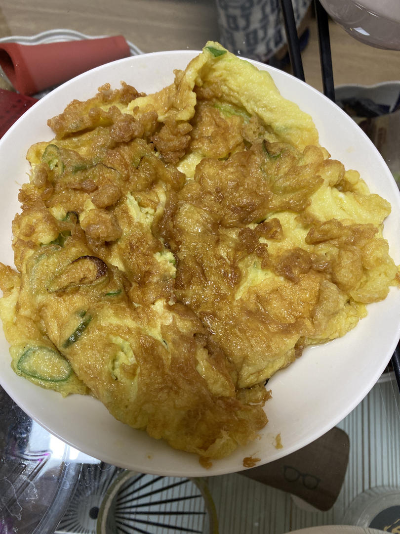 葱花摊鸡蛋｜简单省事又好吃