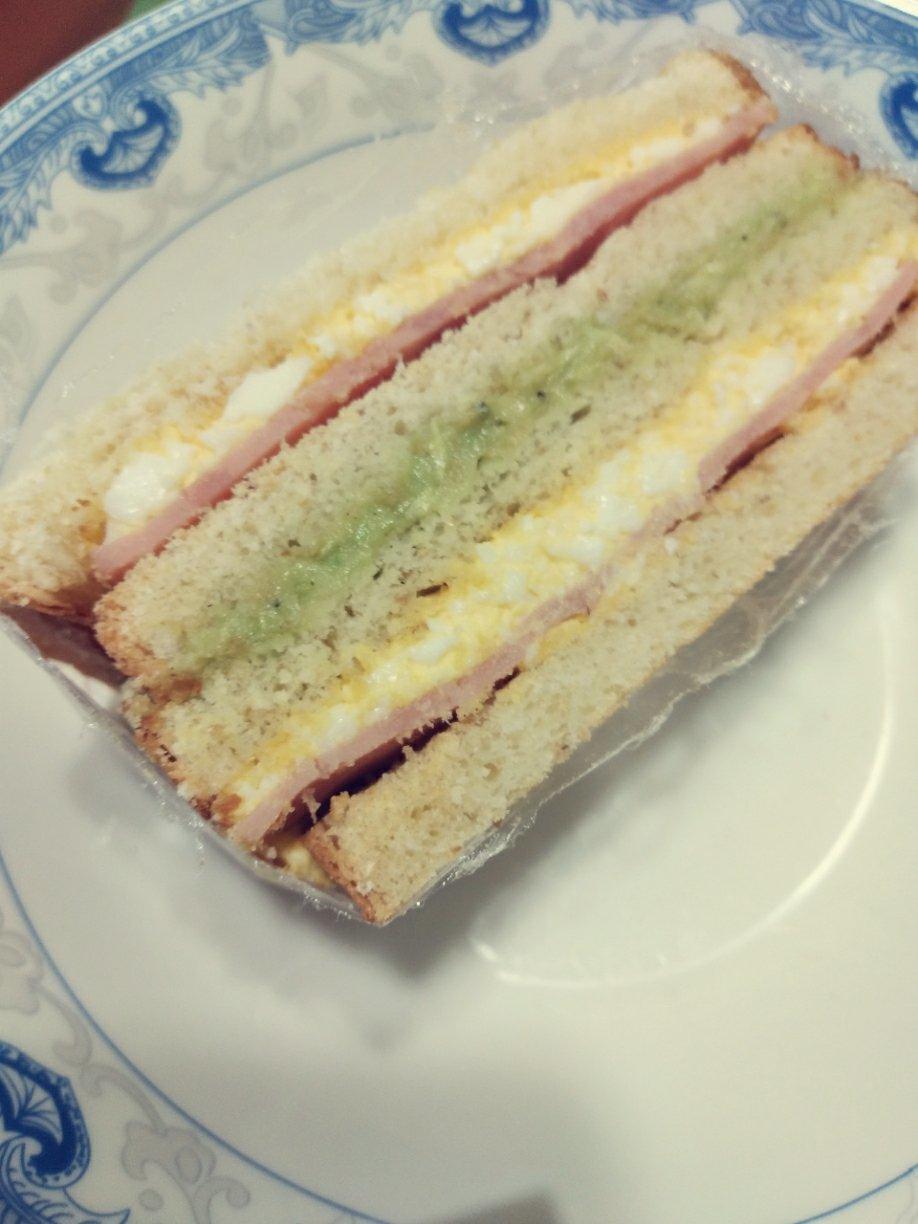 小清新的牛油果🥑三明治🥪