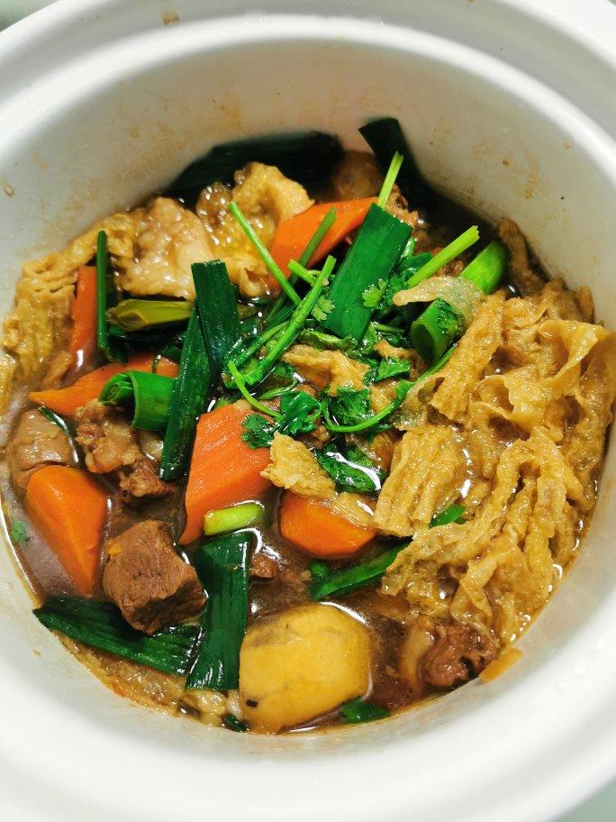 暖身广式羊肉煲