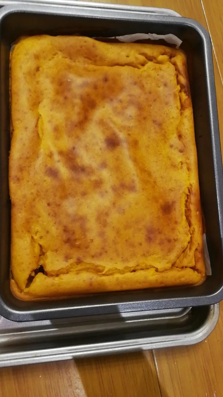 cheese口感的南瓜蛋糕（极简零失败）