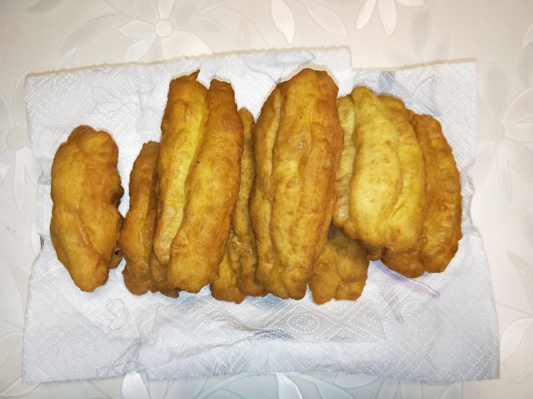 快手早餐～自制油条（酵母版，不含泡打粉、膨松剂）