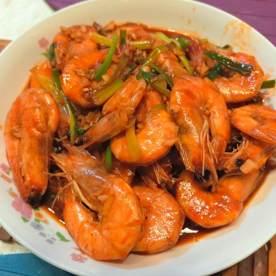 油焖大虾