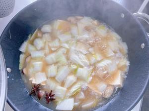 白菜萝卜豆腐煲的做法 步骤6
