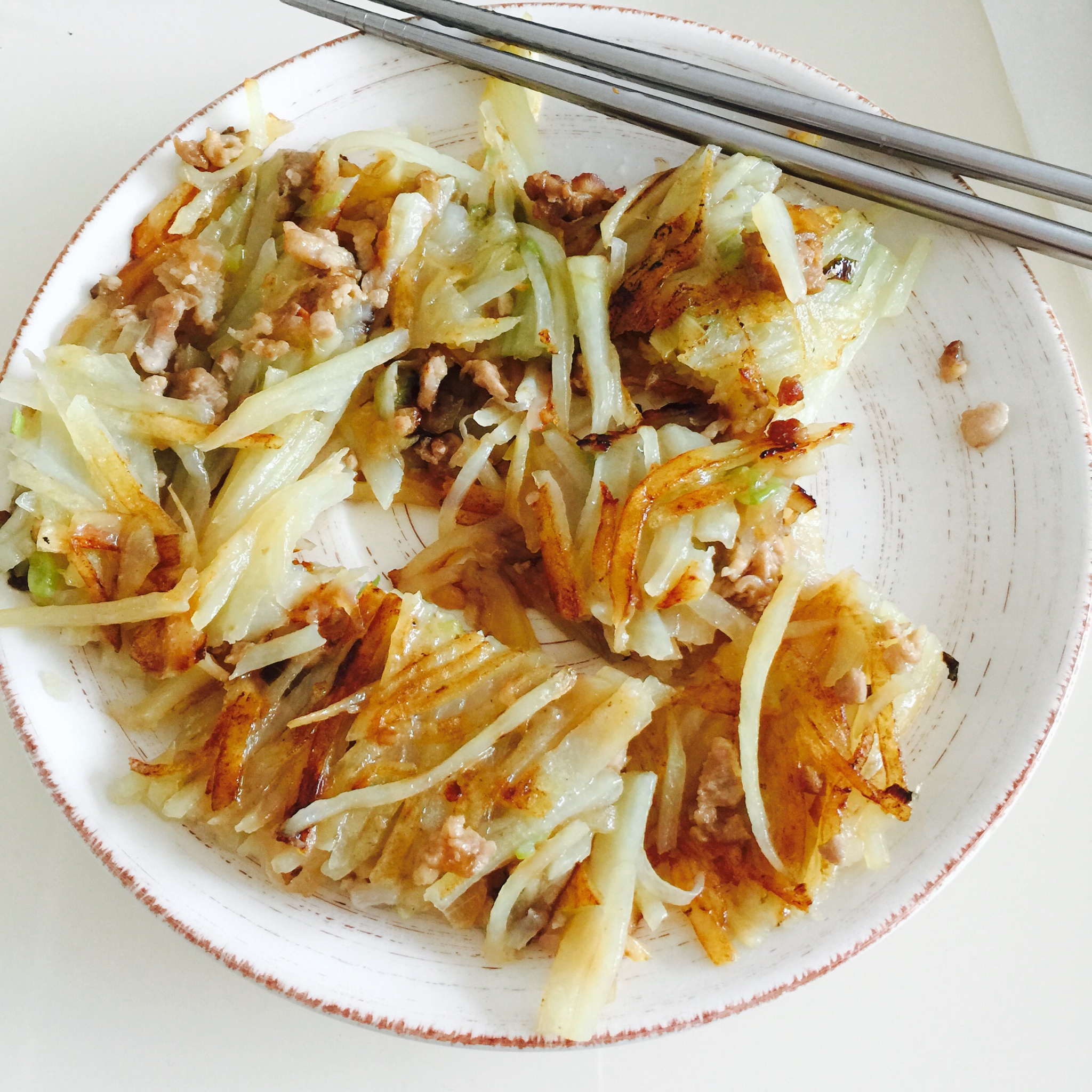 黑椒牛肉土豆饼