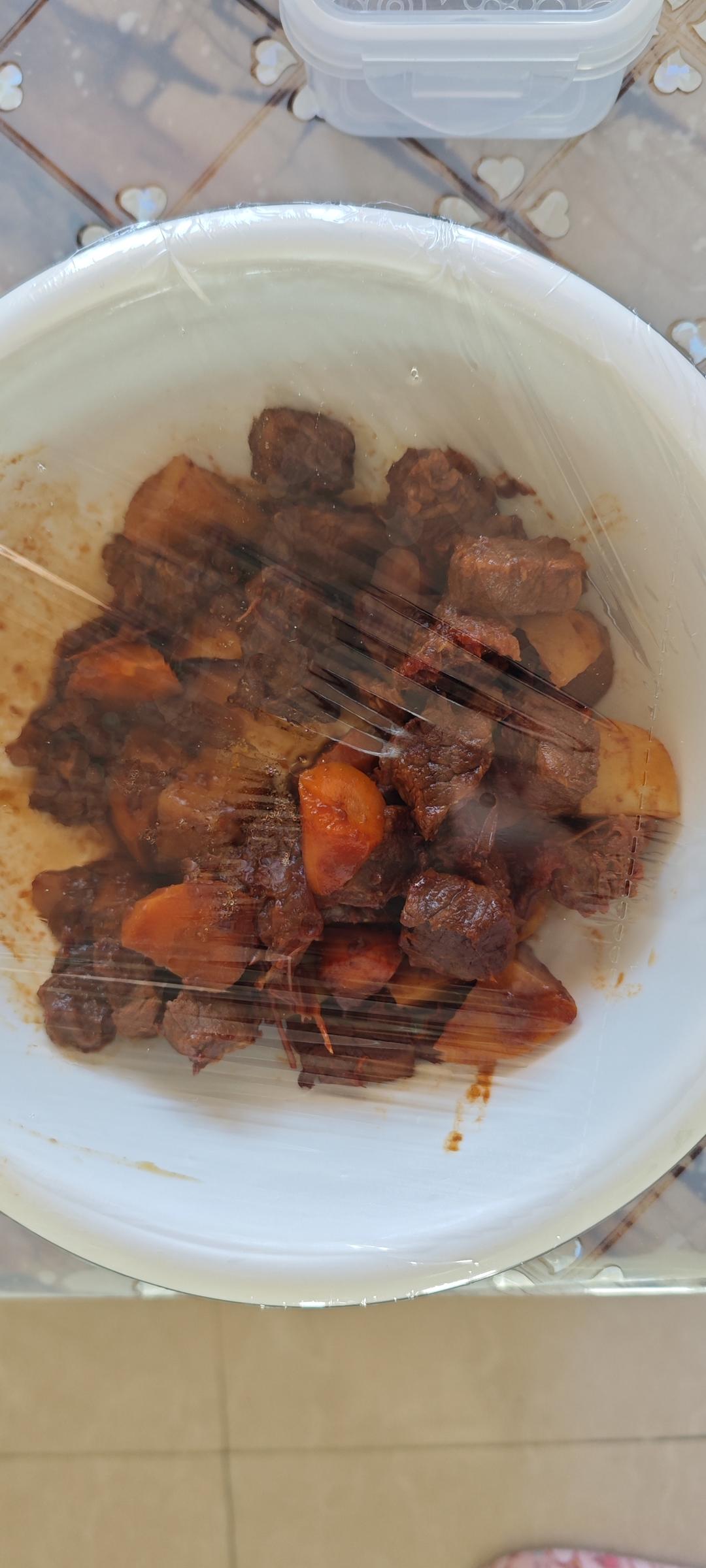 番茄土豆牛腩煲（电饭煲）