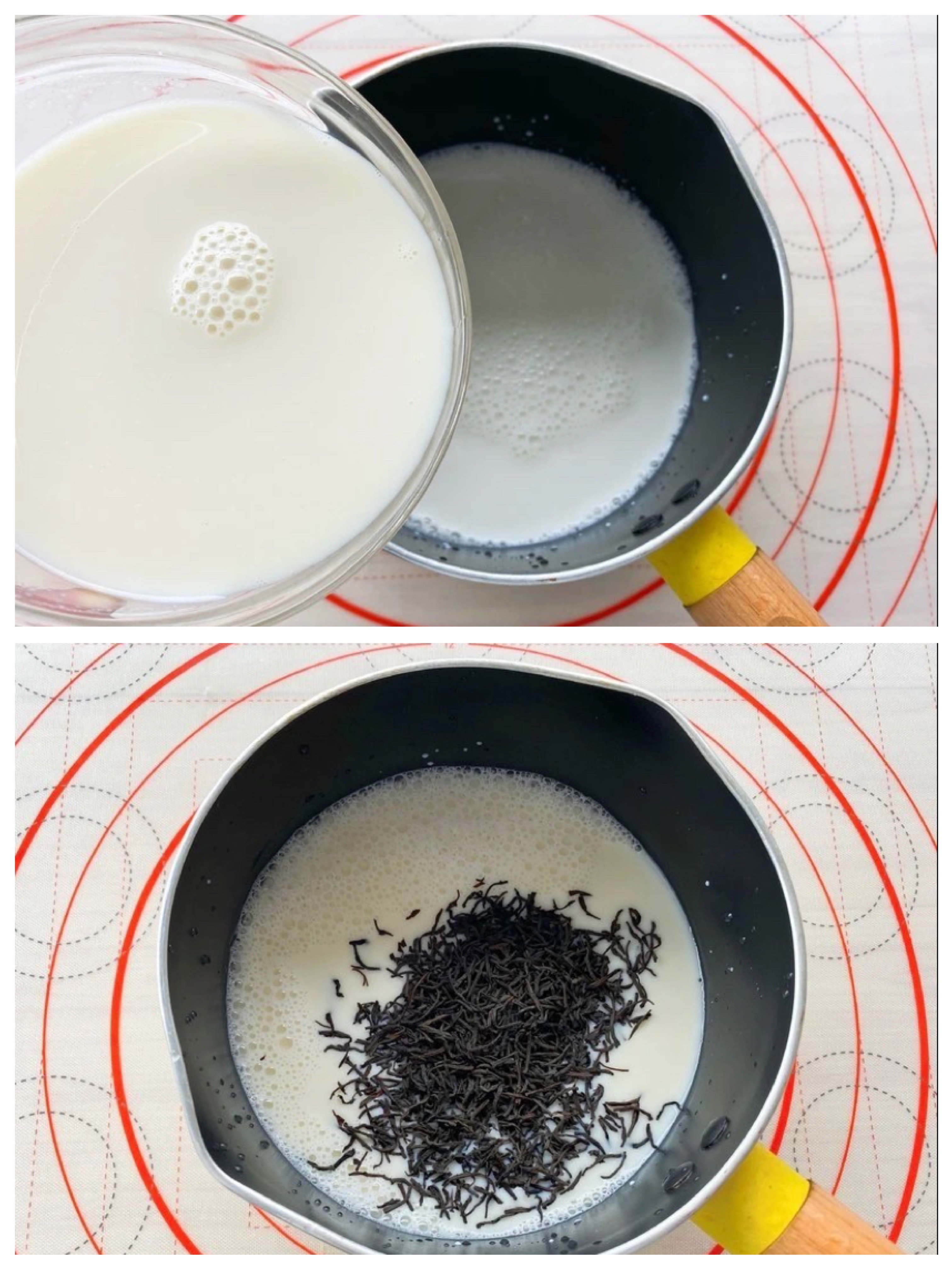 茶颜悦色同款麻薯豆乳奶茶！在家就可以做！的做法 步骤4