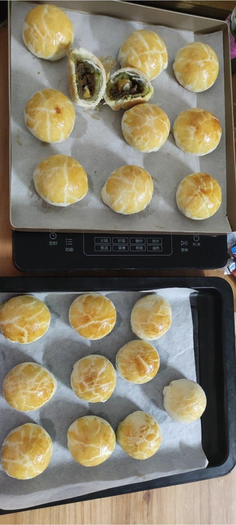 ㊙️网红麻薯肉松蛋黄酥🔥，好吃到爆‼️