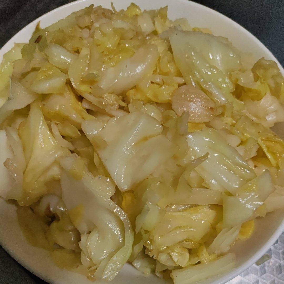 呛炒莲白