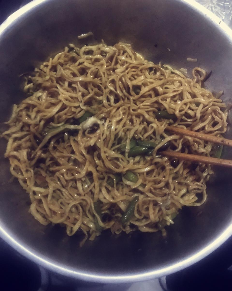 豆角焖面