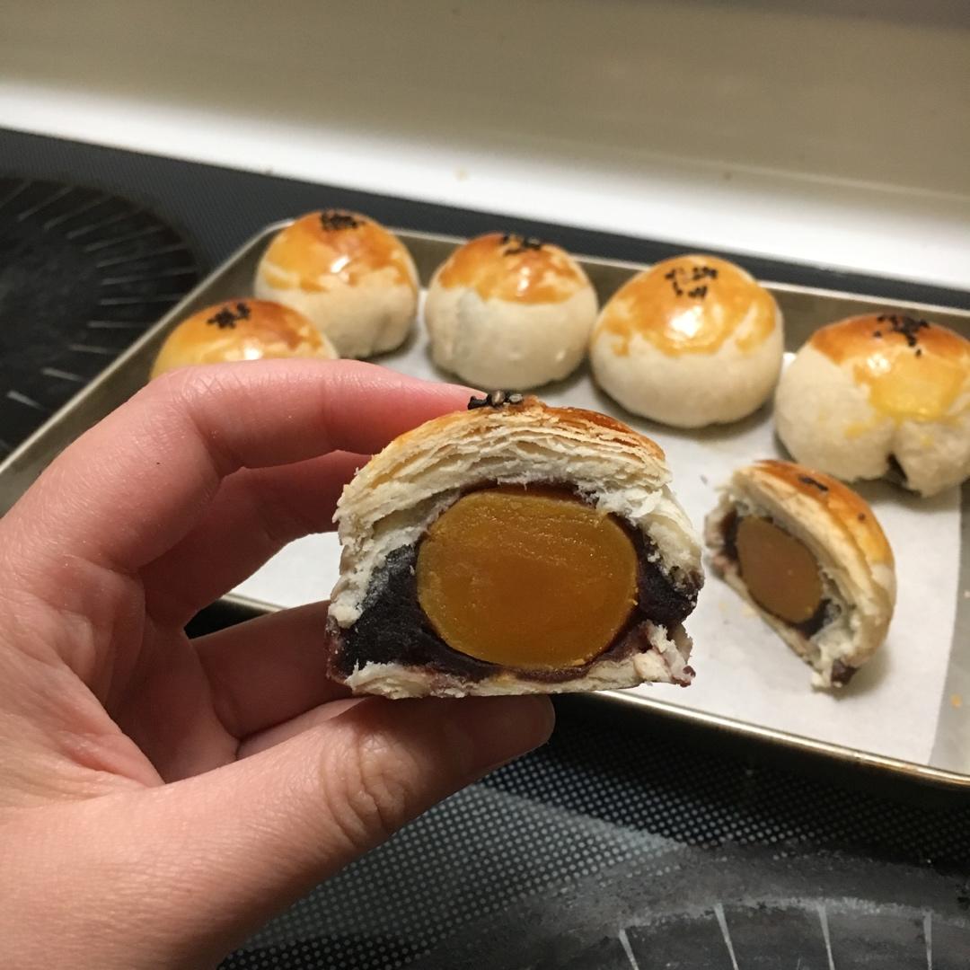 吃货必备❤️ 史上最详细的自制蛋黄酥教程‼️