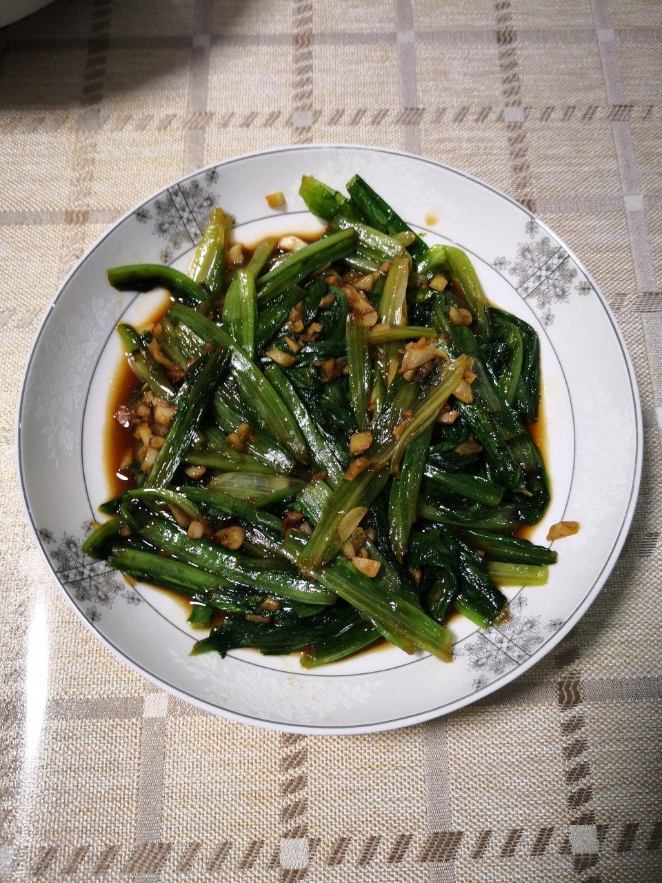 蒜蓉油麦菜（蚝油）