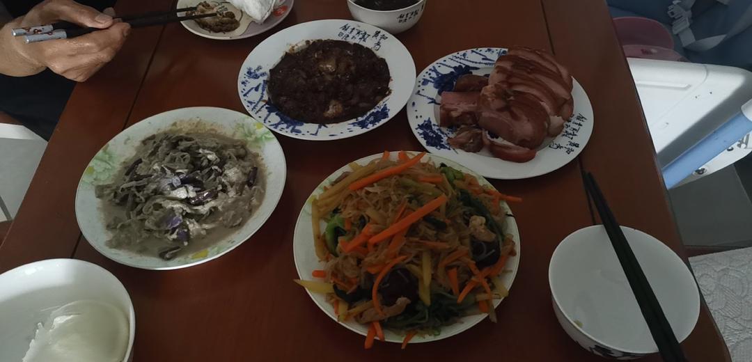 健康低脂的炒杂菜