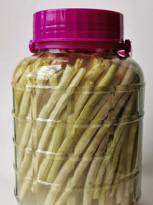 自制酸豆角的做法