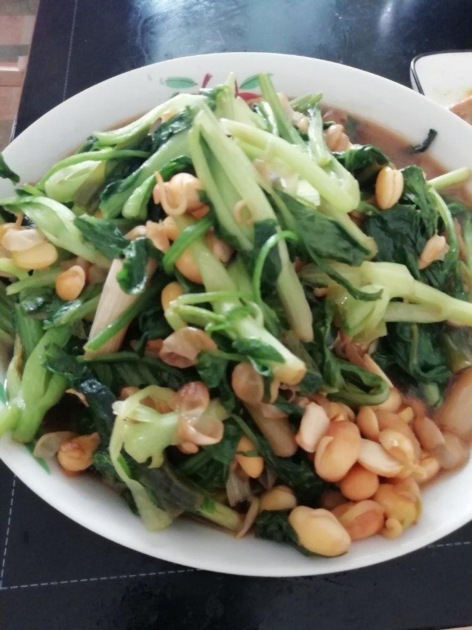 黄豆芽炒粉条