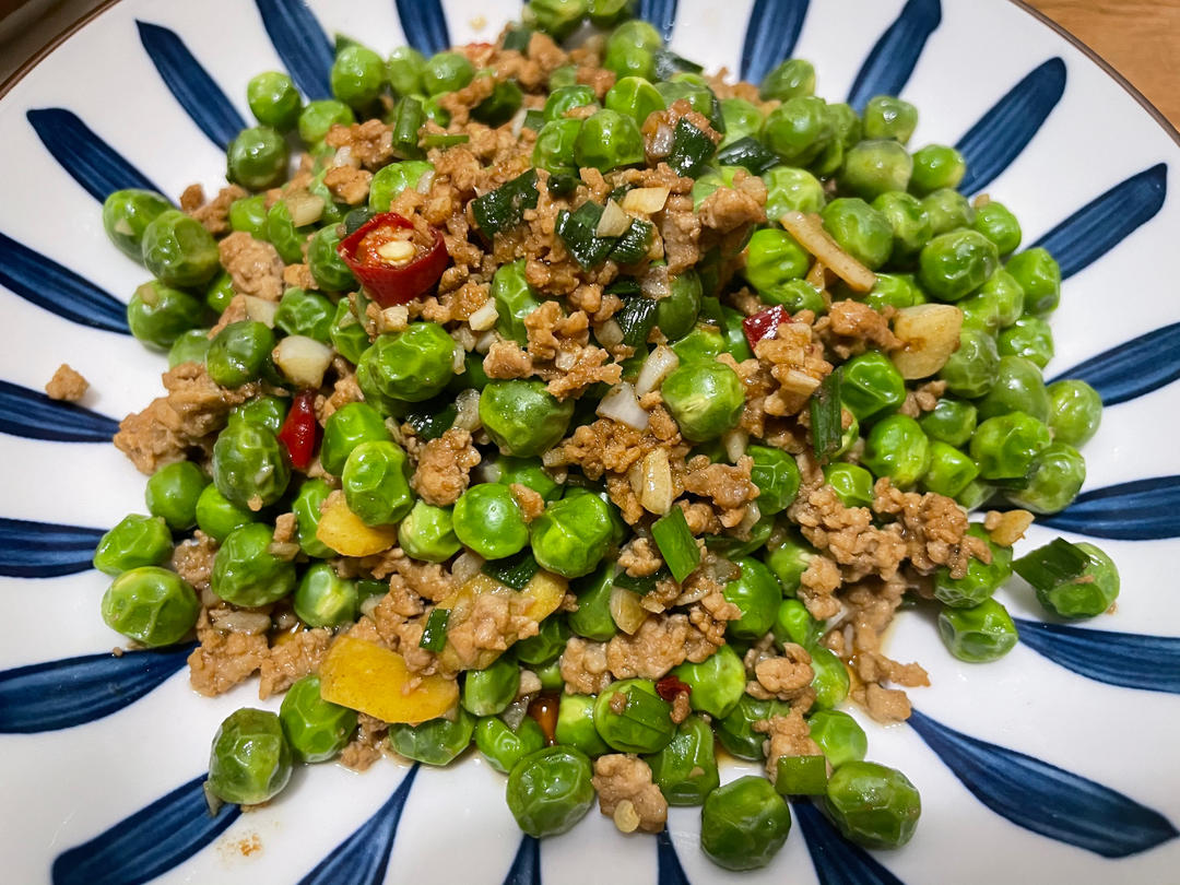 超下饭的豌豆肉沫